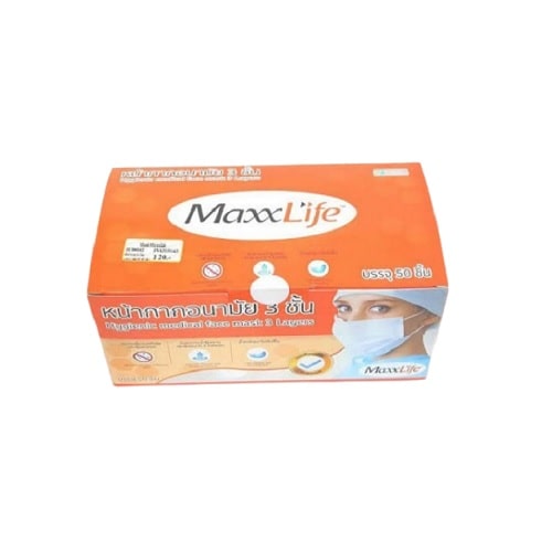 หน้ากากอนามัย-Maxxlife